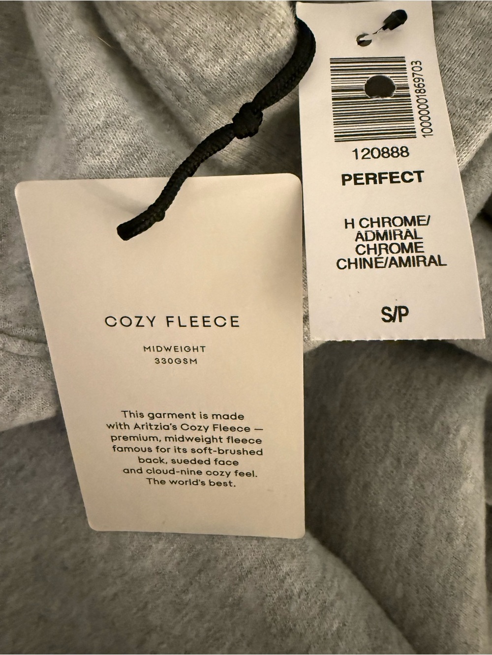 Aritzia Cozy Sweatfleece Perfect Hoodie - Picture 5 of 6